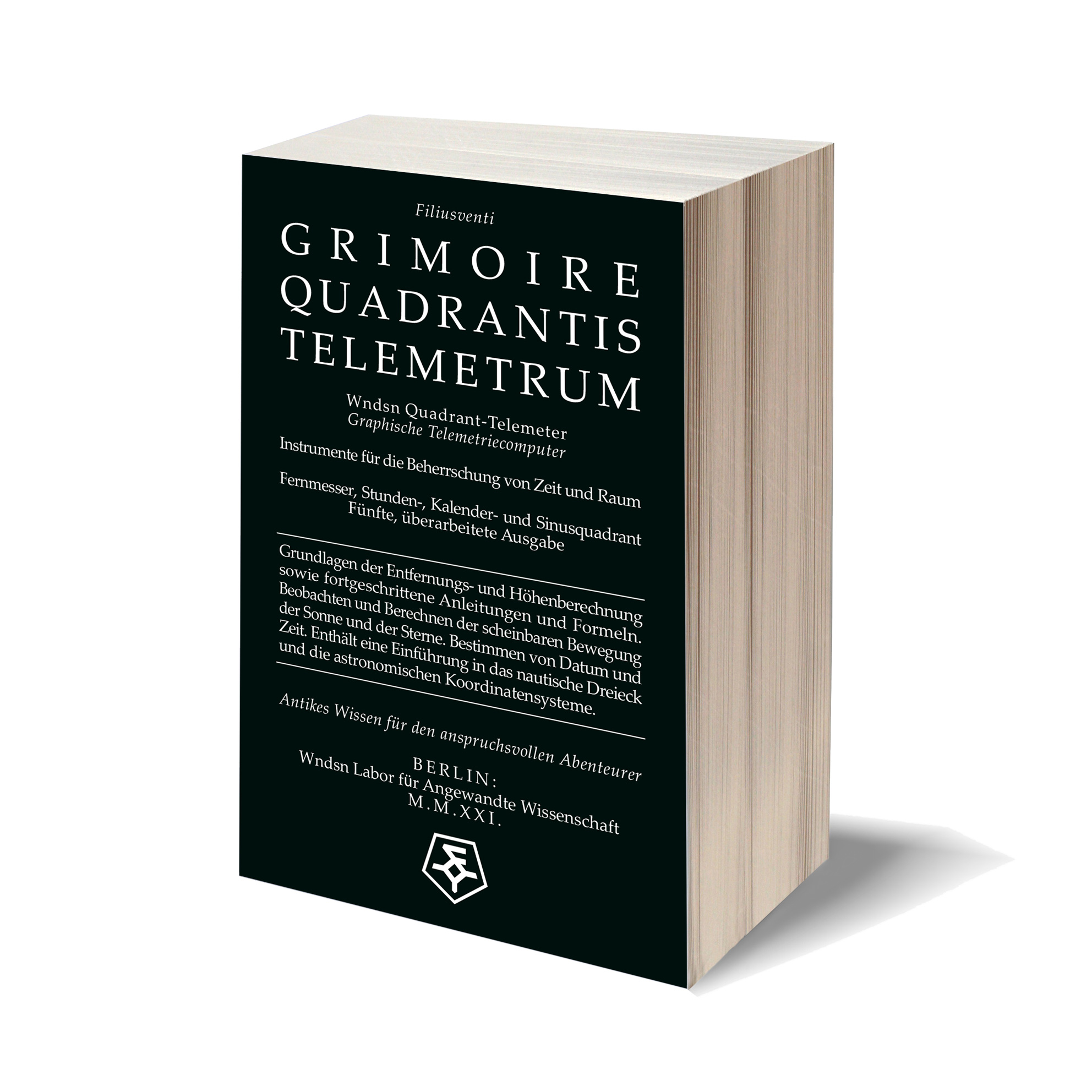 Quadrant-Telemeter Handbuchumschlag